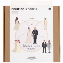 Rico Design - Kit broderie Figurimo - Mariage
