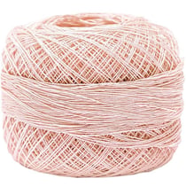 Pelote de fil à crocheter 100% coton - Rico design - Poudre