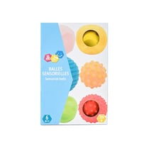 Set de 6 balles sensorielles