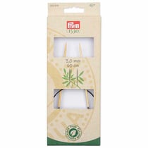 Aiguilles à tricoter circulaires n°3 - bambou - 60 cm