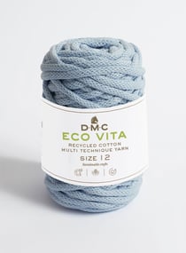 Pelote de fil à tricoter - DMC - Eco Vita 12 - Bleu ciel 171