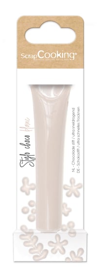 Stylo de glaçage chocolat ScrapCooking® - Blanc - 25 g