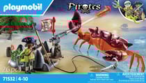 Playmobil® - Pirate et crabe géant - 71532 - PLAYMOBIL Pirates