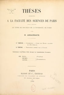 Contribution à l'étude des roches alcalines de l'Est-africain - Thèse pour obtenir le titre de Docteur de l'Université de Paris