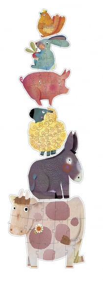 Puzzle Géant Pissenlit et ses Amis
