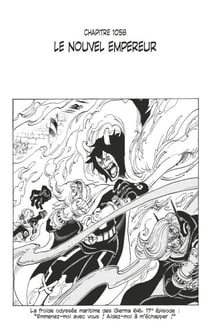 One Piece édition originale - Chapitre 1058 - Le nouvel Empereur