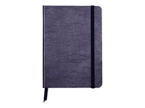 Carnet - 10.5 x 14.8 cm - Cuirisé - Clairefontaine - 144 pages unies - Pétrole
