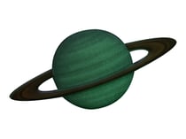 Saturne - Planète phosphorescente