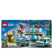 Le QG des véhicules d’urgence - LEGO® City - 60371