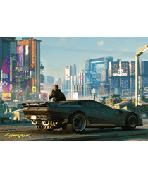 Puzzle Cyberpunk 2077: Mercenary on the Rise - 1000 pièces