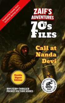 Zaif's Adventures - 70's Files: Call at Nanda Devi - Zaif's Adventures Series - BharatKatha Comics Pulp-Fiction, #2