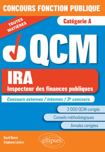 L'épreuve de QCM au concours des IRA et Inspecteur des finances publiques