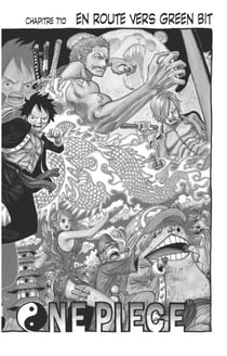 One Piece édition originale - Chapitre 710 - En route vers Green Bit