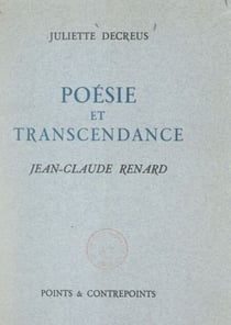 Poésie et transcendance - Jean-Claude Renard