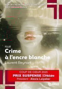 Crime à l'encre blanche - Coup de coeur jury Prix Suspense 2025