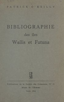 Bibliographie des îles Wallis et Futuna