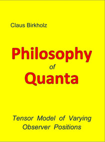 Philosophy of Quanta - Tensor model varying observer positions