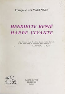 Henriette Renié, harpe vivante
