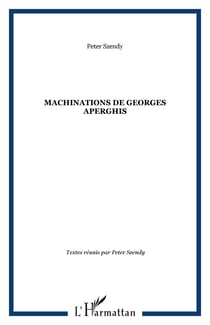 Machinations de Georges Aperghis