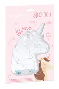 Moule à chocolat 3D ScrapCooking® - Licorne