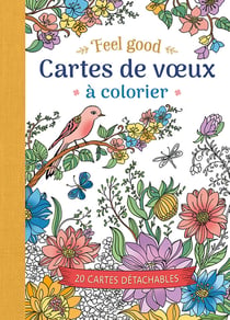 Feel good - Cartes de voeux à colorier