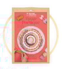 Graine Créative - Kit métier à tisser rond - Poétique