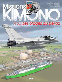 Missions Kimono Tome 23 : les otages du Deraa