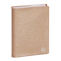 Agenda scolaire journalier 2026/2027 Exacompta - Or - 12 x 17 cm - Forum Eden