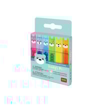 Lot de 6 mini surligneurs Legami - Teddy's Mood