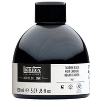 Flacon Encre Acrylic Ink Liquitex - 150 ml - carbon black