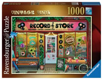 Puzzle 1000 pièces - La boutique de vinyles - Ravensburger