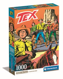 Puzzle Compact 1000 pièces - Tex - Clementoni
