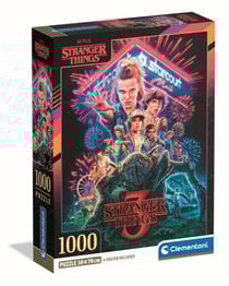 Puzzle 1000 pièces - Stranger Things - Clementoni