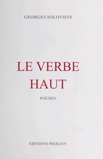 Le Verbe Haut - Poèmes