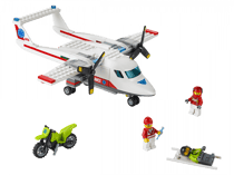L'avion de secours - LEGO® City - 60116