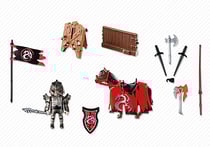 Playmobil Knights - Piste de joute du chevalier dragon ailé - Playmobil Knights - 5358