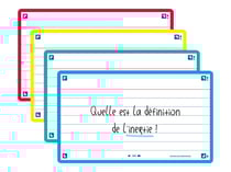 80 flashcards - 7,5 x 12,5 cm - Flash 2.0 Oxford - Ligné -
