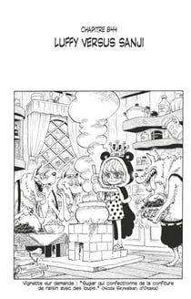 One Piece édition originale - Chapitre 844 - Luffy versus Sanji