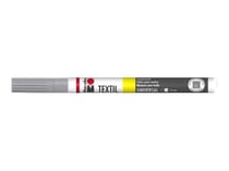 Marqueur textile - Marabu Textil painter 1-2mm - gris