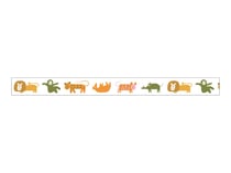 Masking tape - Animaux multicolores - 15mm x 10 m