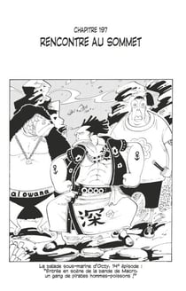 One Piece édition originale - Chapitre 197 - Rencontre au sommet