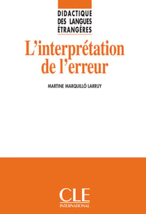 L'interpretation de l'erreur - collection didactique