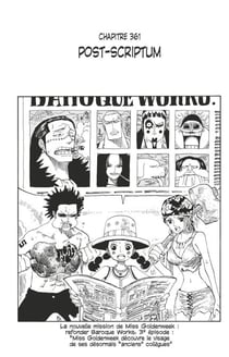 One Piece édition originale - Chapitre 361 - Post-scriptum