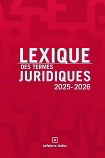 Lexique des termes juridiques 2025-2026