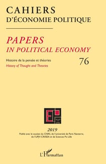 Cahiers d'Économie Politique 76 - Histoire de la pensée et théories