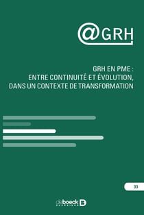 @GRH - GRH en PME : entre continuité et évolution, dans un contexte de transformation
