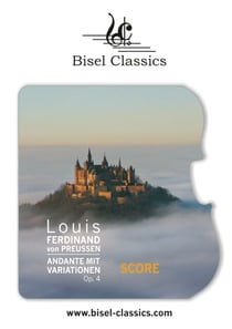 Andante mit Variationen, Op. 4 - Score / Partitur