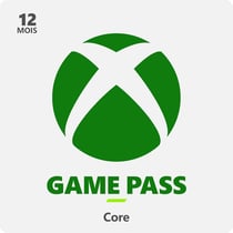 Xbox Game Pass Core Microsoft - 12 mois 