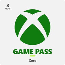 Xbox Game Pass Core Microsoft - 3 mois 
