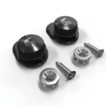 D'Addario - Système de verrouillage des sangles pour guitare, guitare basse - nickel